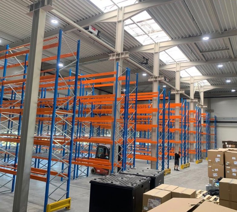 New pallet racking system installed — AWF Kft., Sárvár