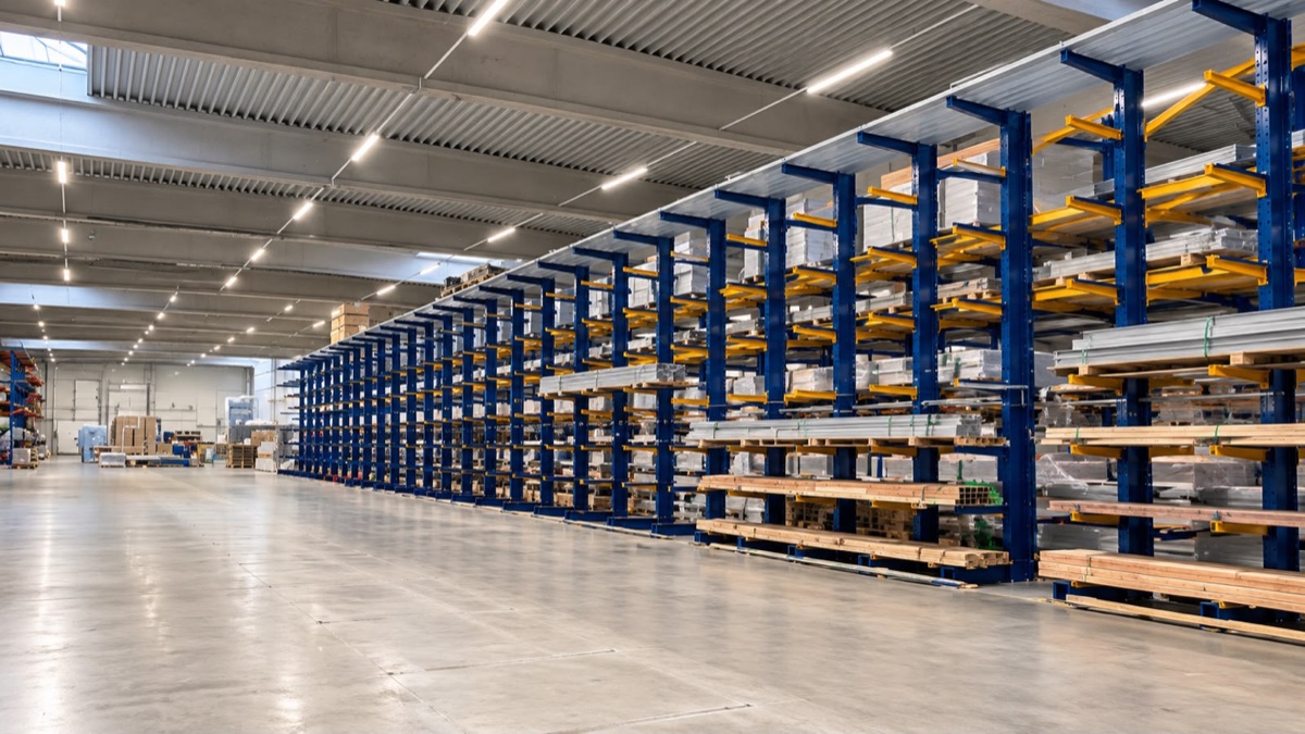 Cantilever racking systems